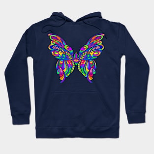 Colorful Butterfly Art Hoodie